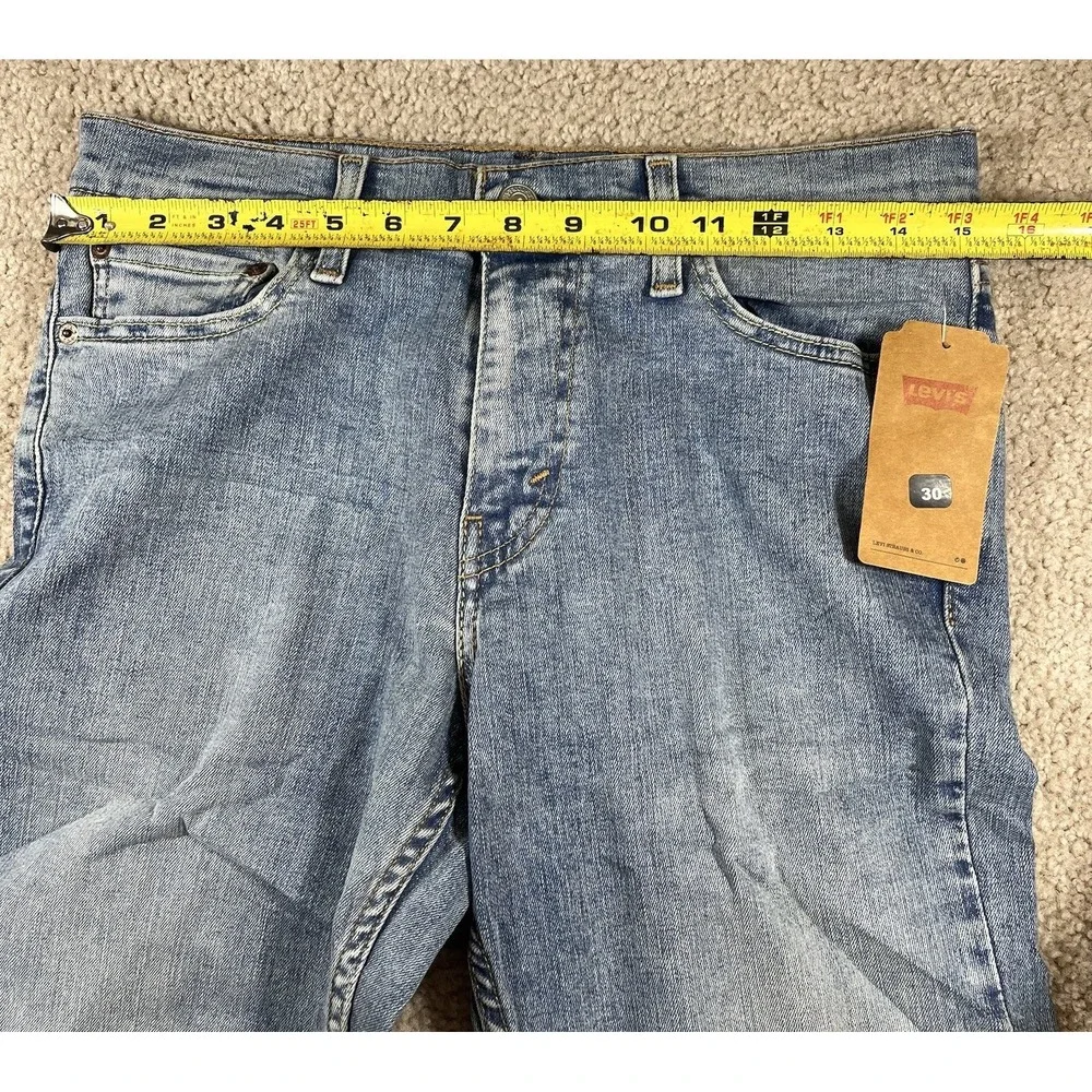 Levis 511 Jeans Mens Sz 30x30 Fit 30x29 STRETCH Light Wash RARE 